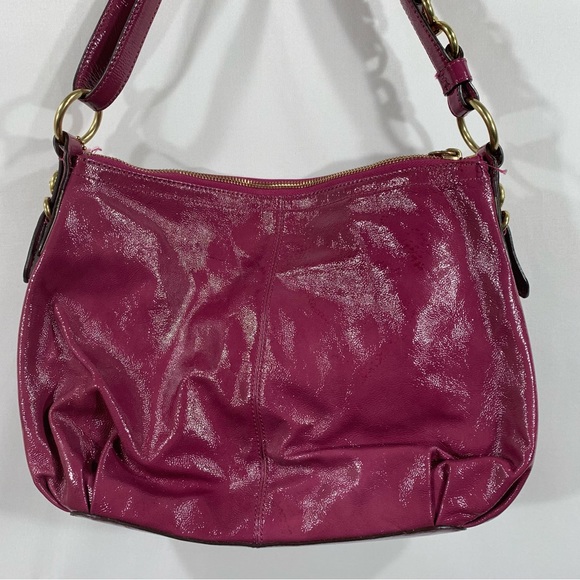 Coach Handbags - Coach Patent Leather Shoulder Bag